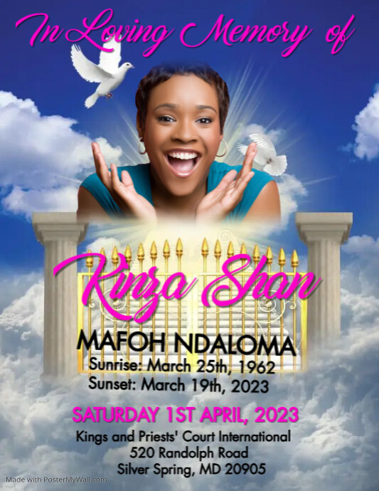 Copy Of Funeral Announcement Flyer simple Modern PosterMyWall copy-of-funeral-announcement-flyer-simple-modern-postermywall